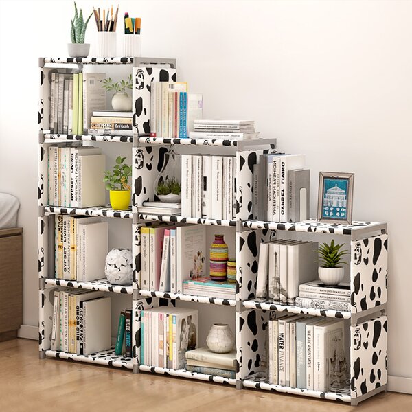 Ebern Designs Biblioth Que De Rangement Multifonctionnelle Paisse Et